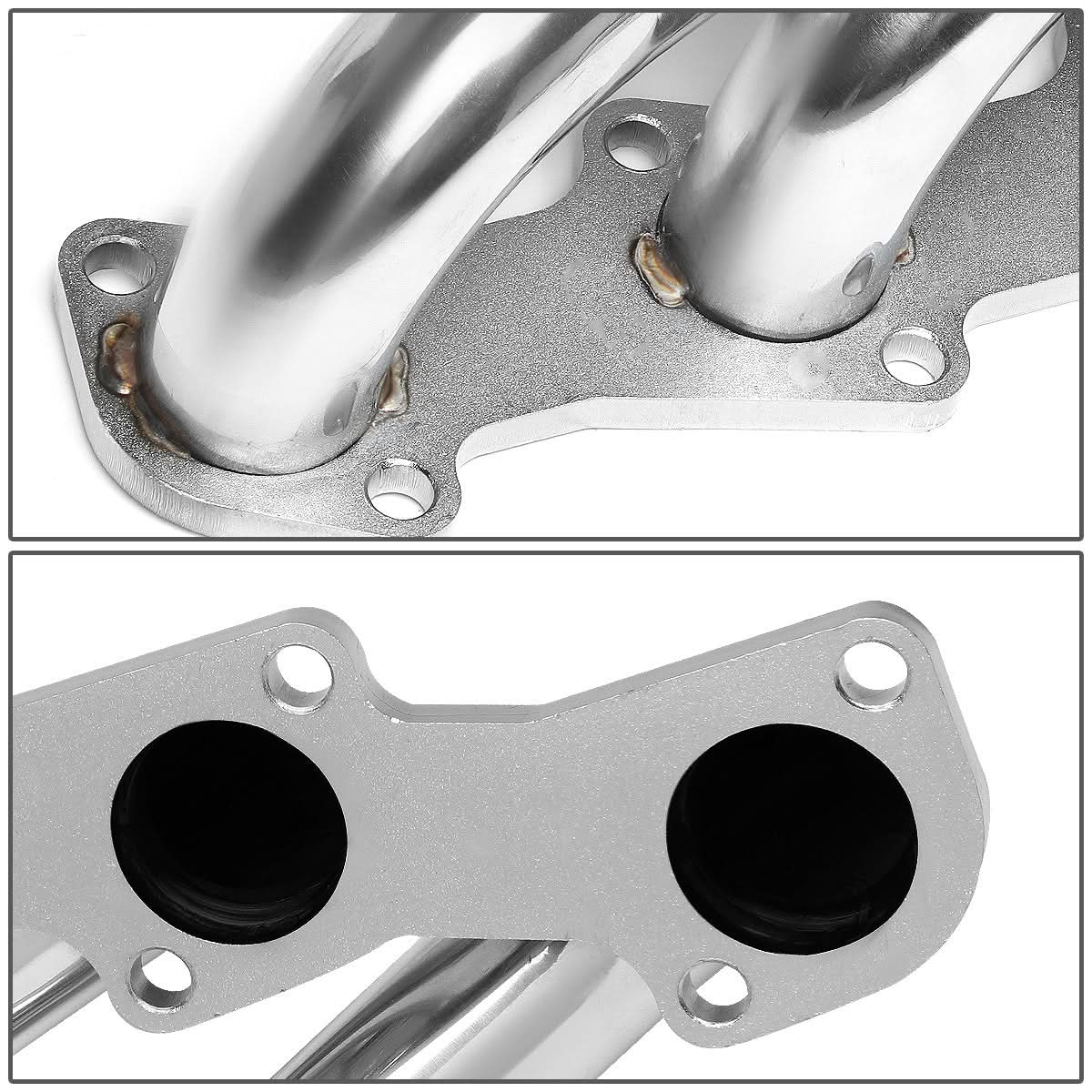99-04 Ford F-250 SD F-350 SD 6.8L V10 Long Tube Header Stainless Steel - Image 5