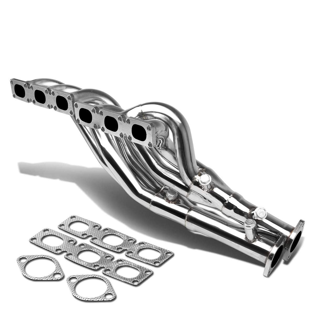 99-05 BMW E46 3-Series Performance Header Stainless Steel - Image 3