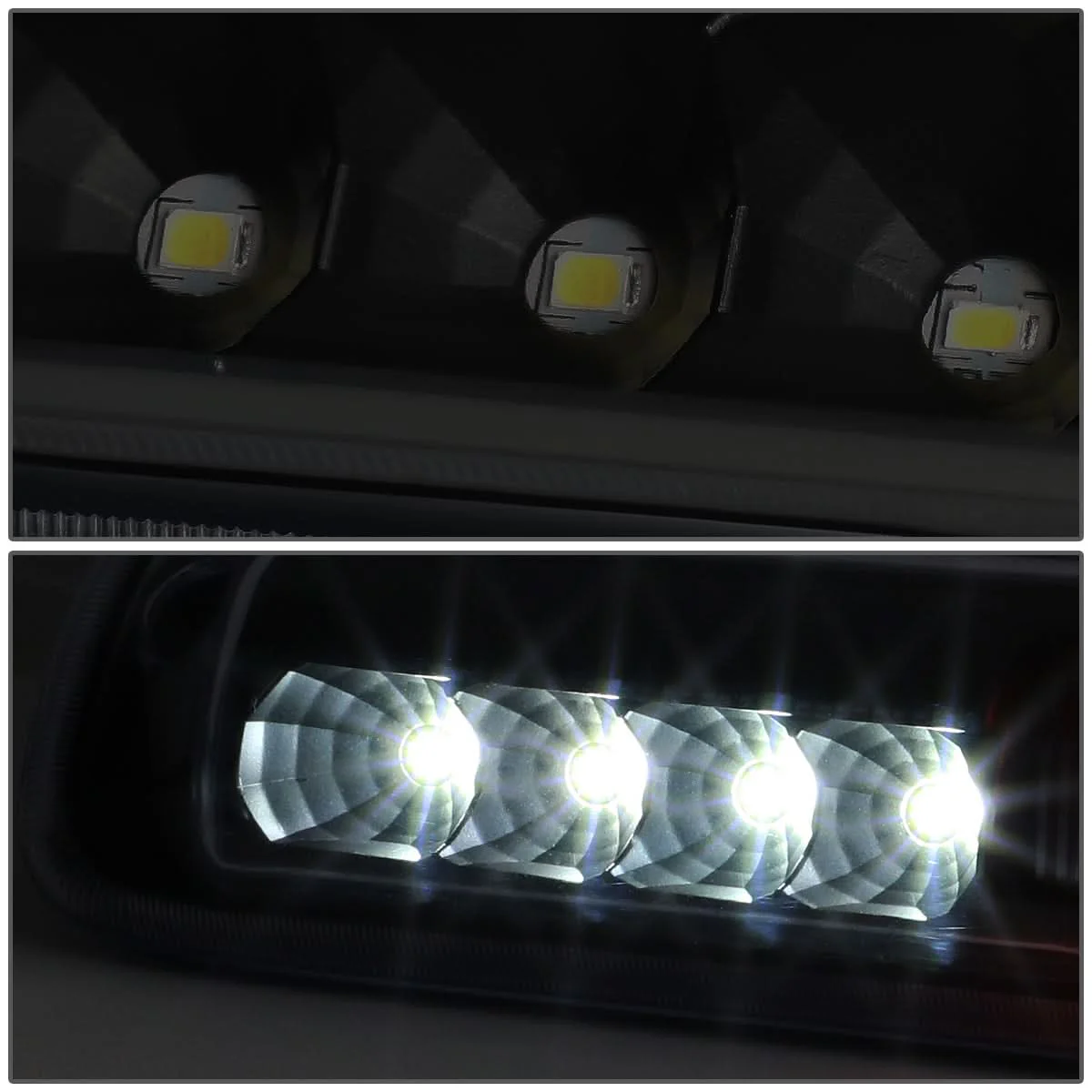 99-07 Chevy Silverado GMC Sierra 3D LED Third Brake Light Black Smoke - Image 4