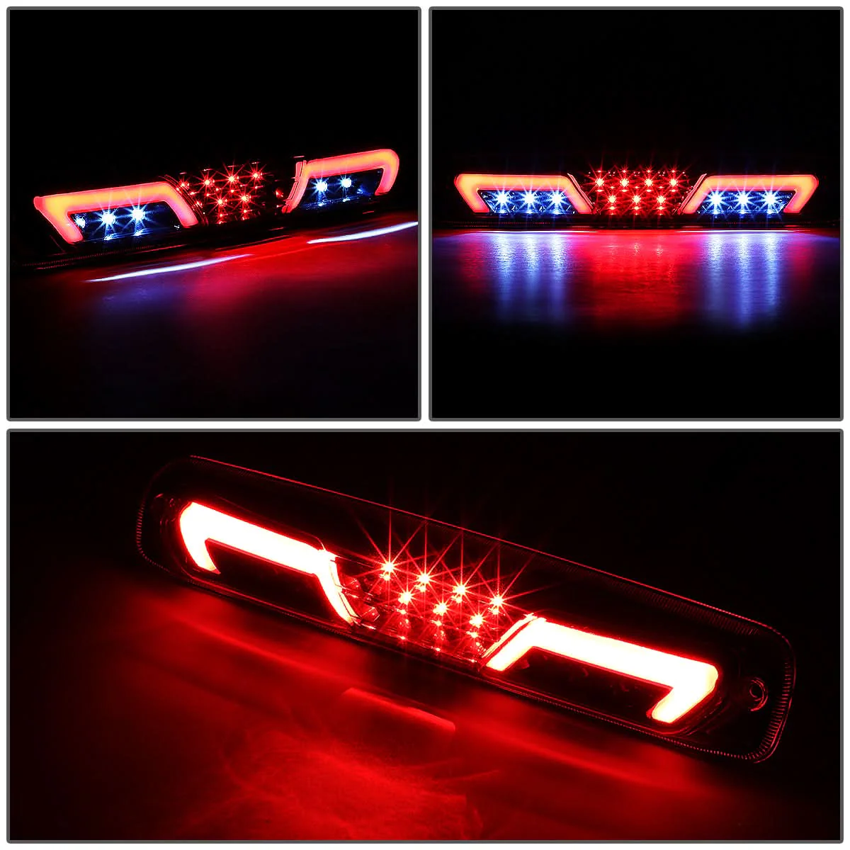 99-07 Chevy Silverado GMC Sierra Sequential Chase LED 3rd Brake Light - Image 3