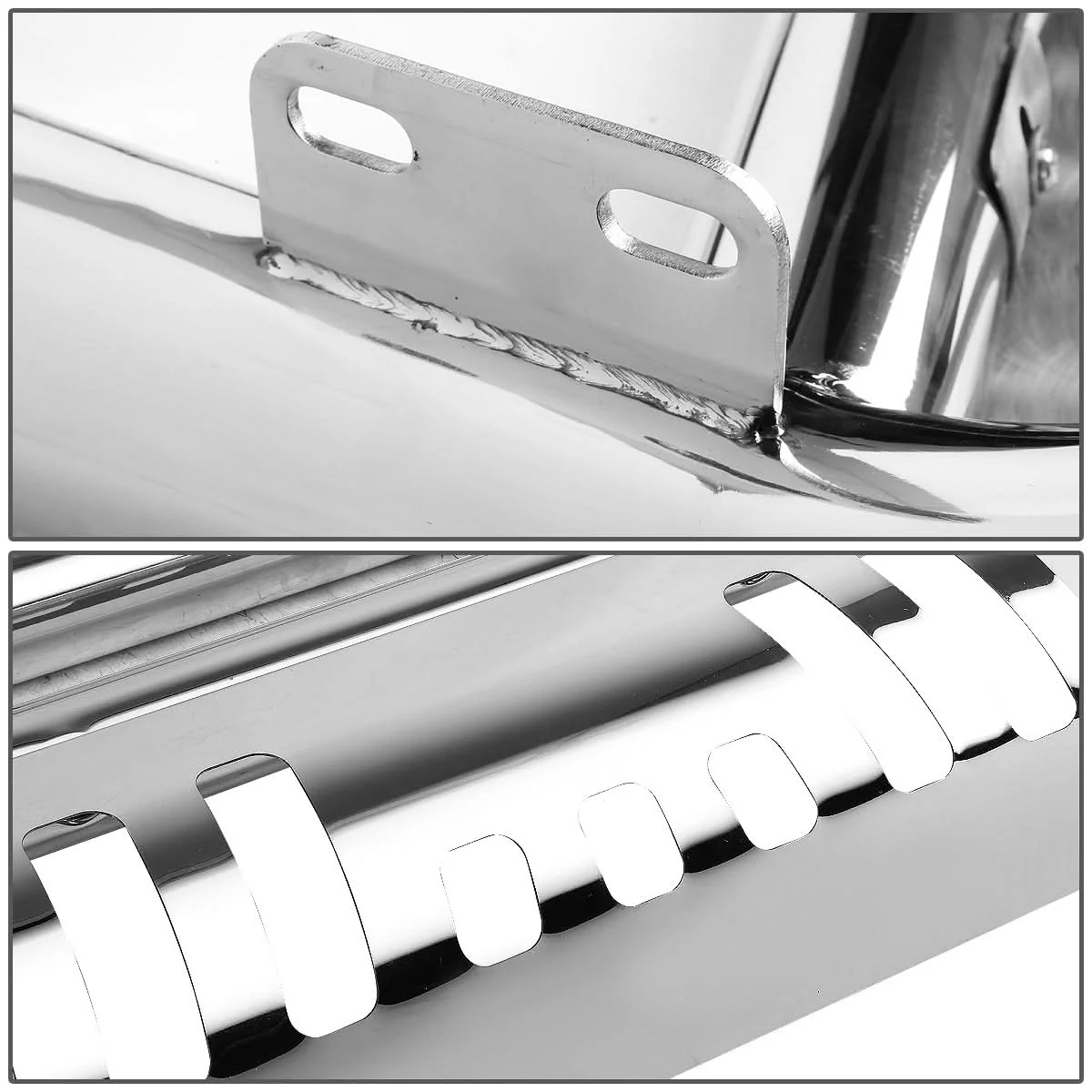 99-07 Ford F-250/F-350/F-450/F-550 3" Bull Bar Chrome - Image 4