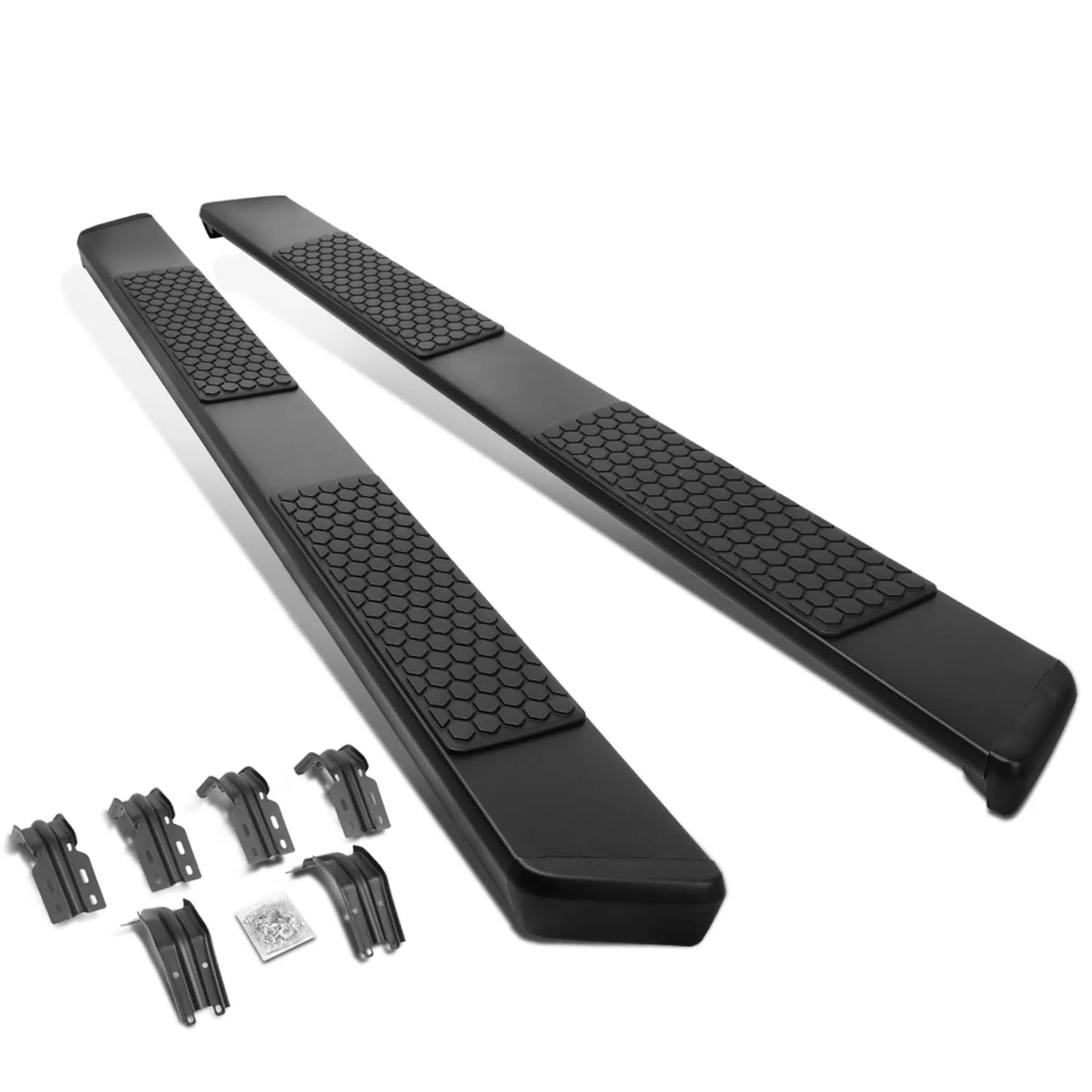 99-16 Ford F-250 F-350 F-450 F-550 Super Duty 5.5" Nerf Bars Black - Image 2