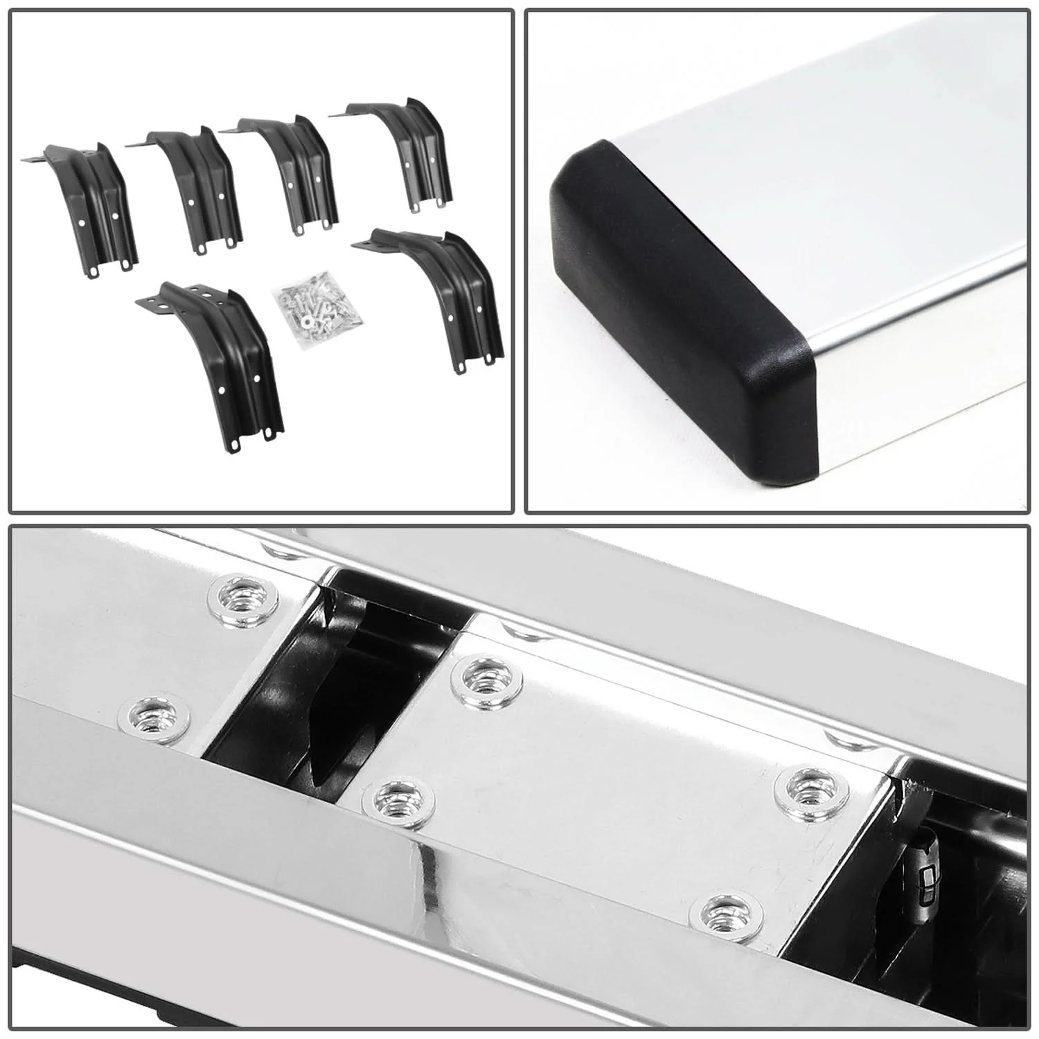 99-16 Ford F-250 F-350 F-450 F-550 Super Duty 5" Chrome Nerf Bars - Image 5