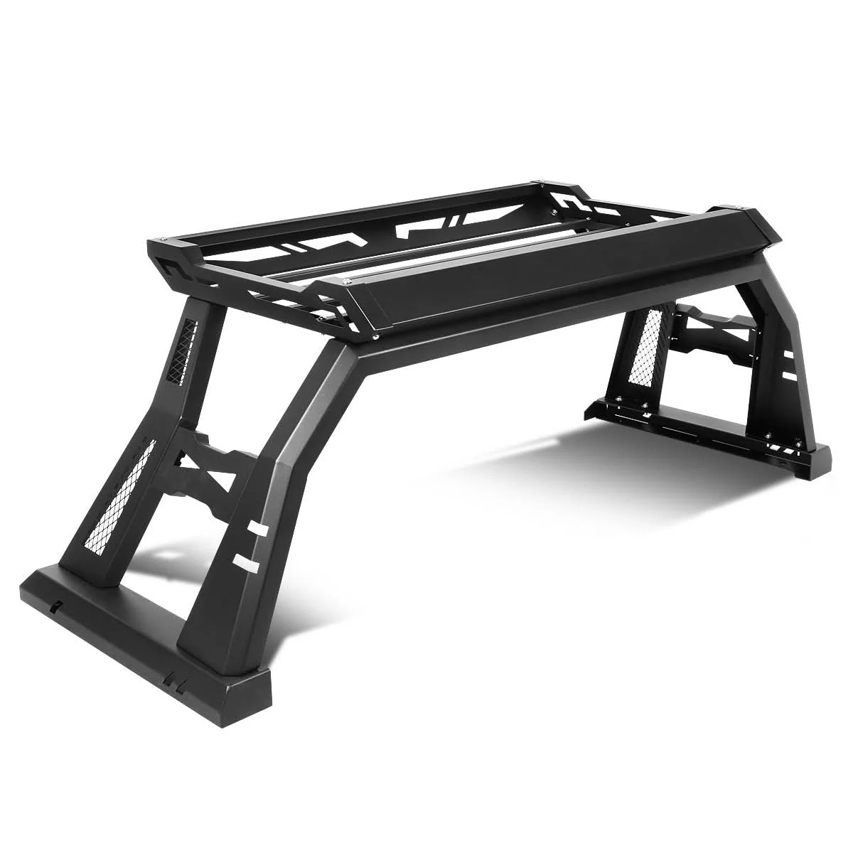 99-20 Ford F-250 F-350 Super Duty Roll Bar + Cargo Box Black - Image 2
