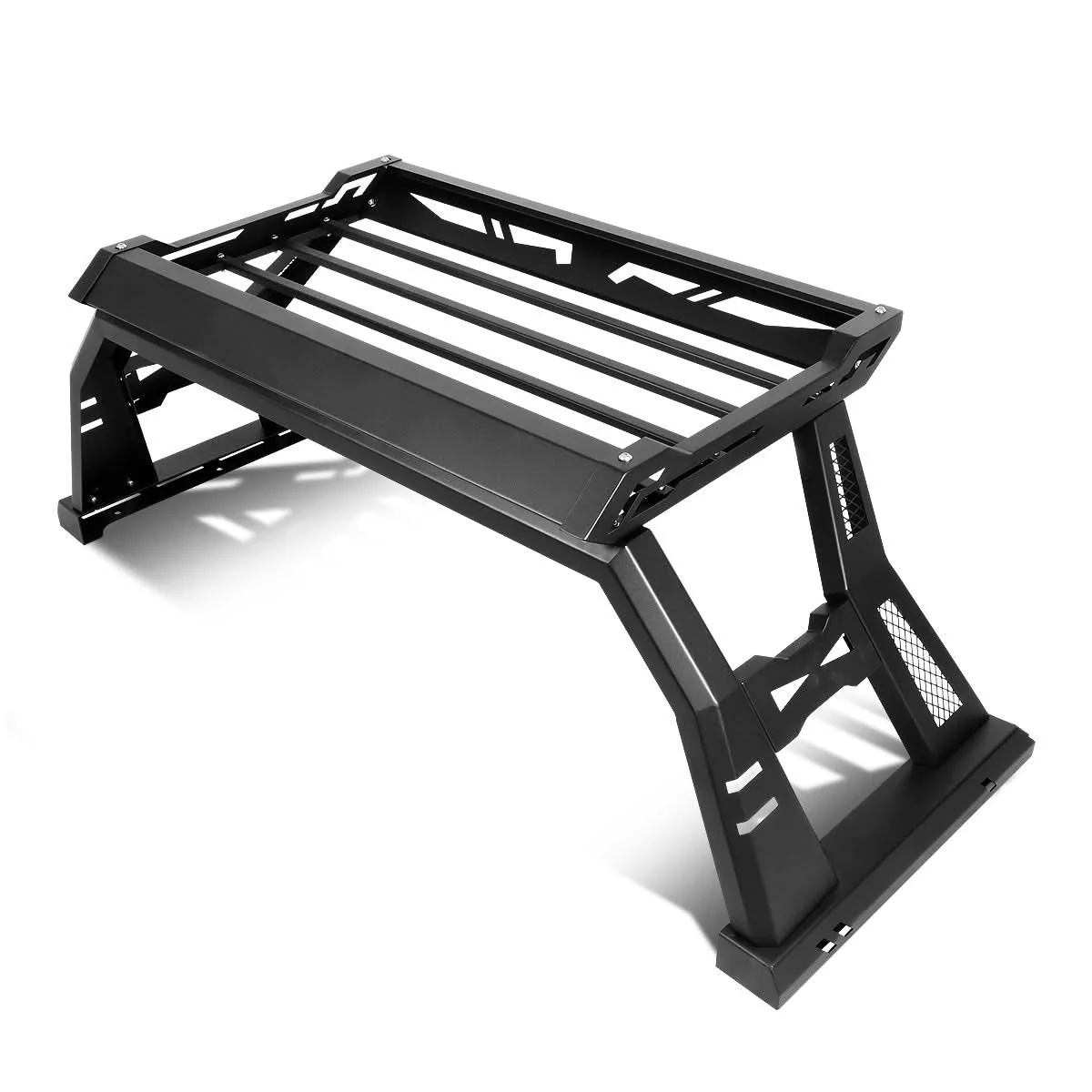 99-20 Ford F-250 F-350 Super Duty Roll Bar + Cargo Box Black - Image 3
