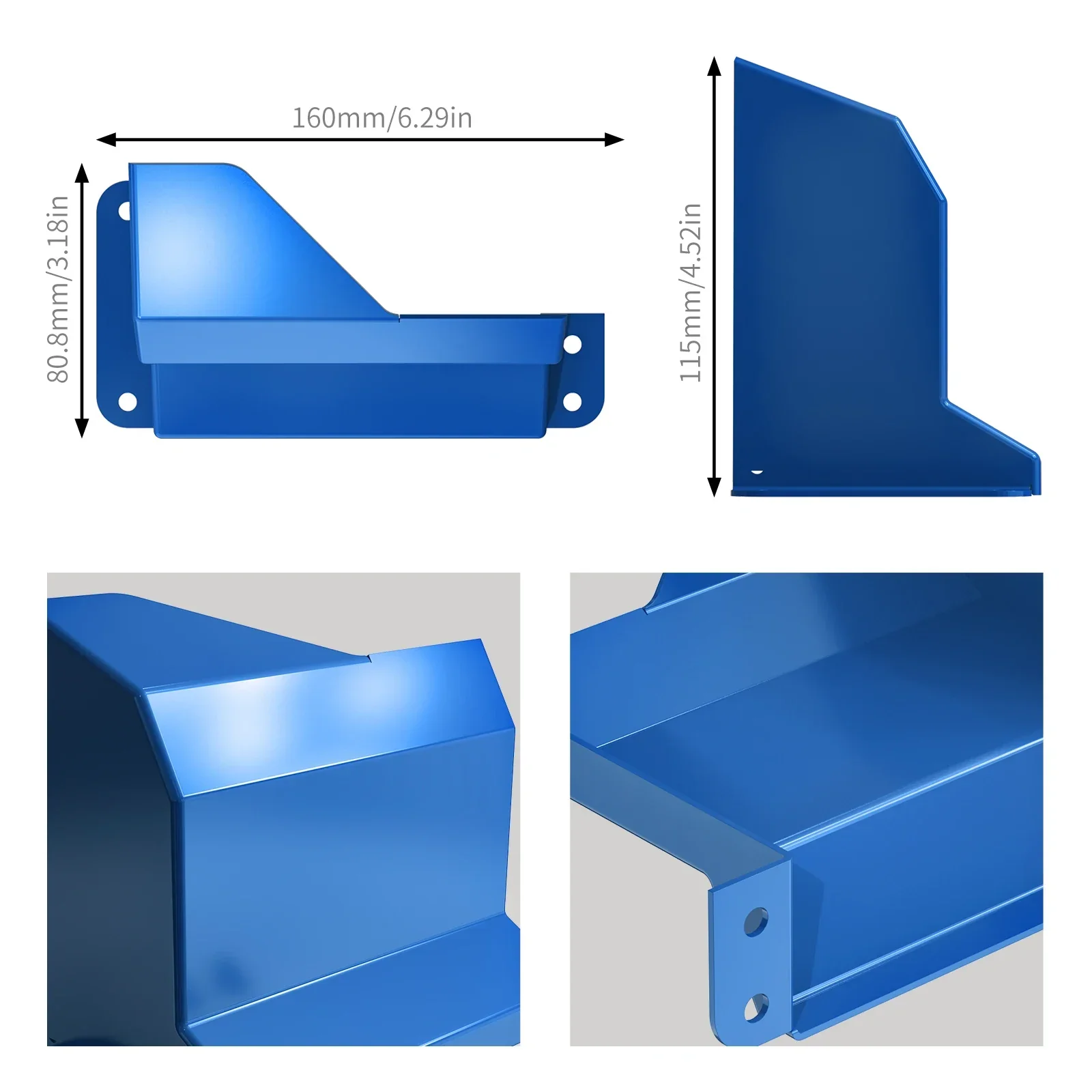 Air Intake Scoops for BMW F20 F30 F32 F36 F87 – Aluminum Cold Air Duct Upgrade - Image 5