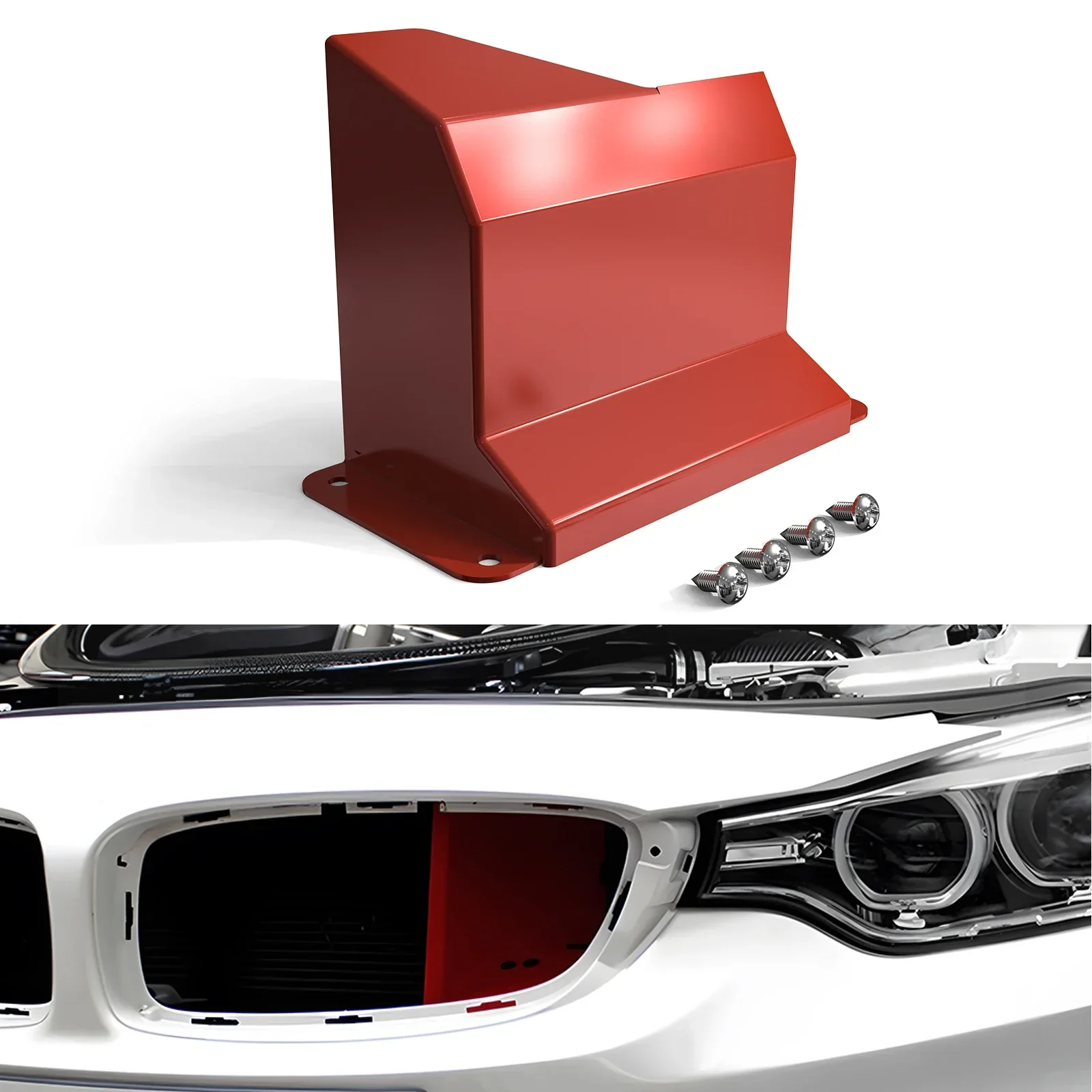 Air Intake Scoops for BMW F20 F30 F32 F36 F87 – Aluminum Cold Air Duct Upgrade - Image 7