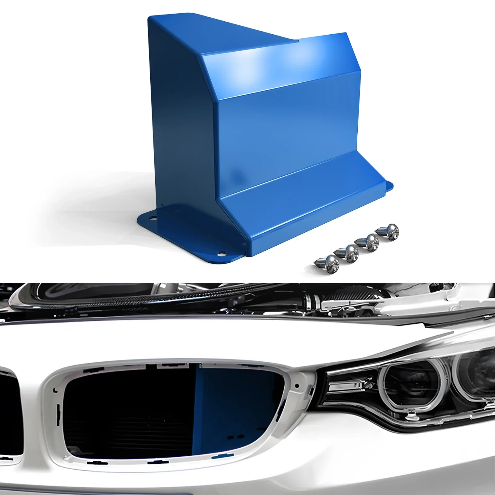 Air Intake Scoops for BMW F20 F30 F32 F36 F87 – Aluminum Cold Air Duct Upgrade - Image 9