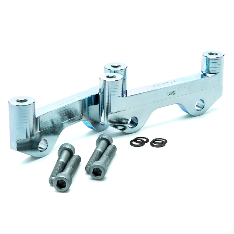 Alcon 2007+ Jeep JK w/ 6x5.5in Hub 355x22mm Rotor 4-Piston Calipers Rear Brake Upgrade Kit - Red - Image 3