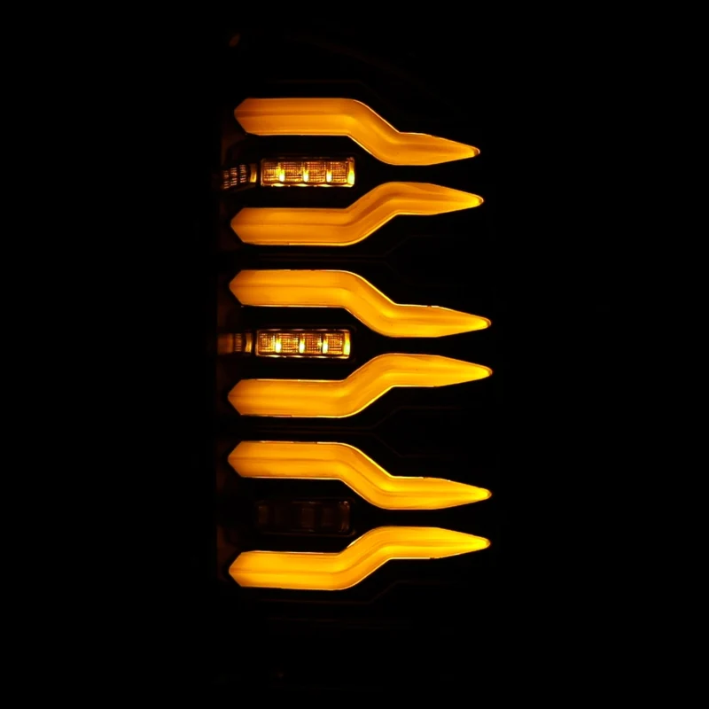 AlphaRex 02-06 Dodge Ram1500/03-06 Dodge Ram 2500/3500 Truck LUXX-Series LED Tail Lights Alpha-Black - Image 2