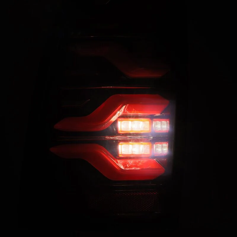 AlphaRex 05-15 Toyota Tacoma LUXX LED Taillights Blk/Red w/Activ Light/Seq Signal - Image 5