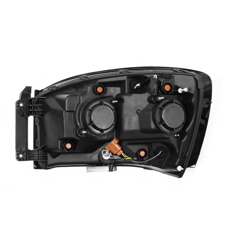 AlphaRex 06-08 Dodge Ram 1500HD NOVA LED ProjHeadlights Plank Style Blk w/Seq Signal/DRL/Amber LED - Image 5