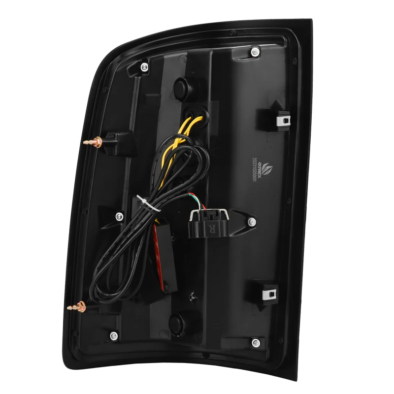 AlphaRex 07-13 GMC Sierra 1500/07-14 2500/3500HD (No Classic/Dually) Luxx-Series LED Tail Lights Blk - Image 3