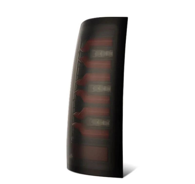 AlphaRex 07-13 GMC Sierra 1500/07-14 2500/3500HD (No Clsc/Dually) Luxx-Series LED Tail Lghts Blk Red - Image 6