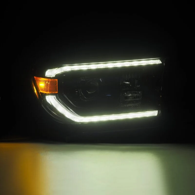 AlphaRex 07-13 Toyota Tundra/08-17 Toyota Sequoia G2 PRO-Series Projector Headlights Alpha-Black - Image 2