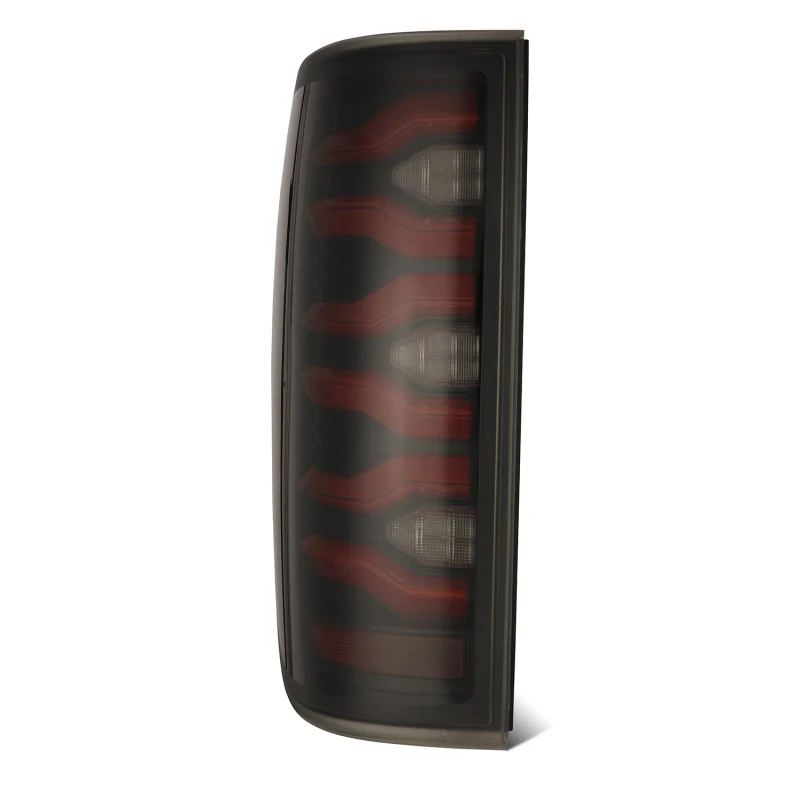 AlphaRex 09-14 Ford F150 LUXX LED Taillights - Black/Red Housing - Image 2