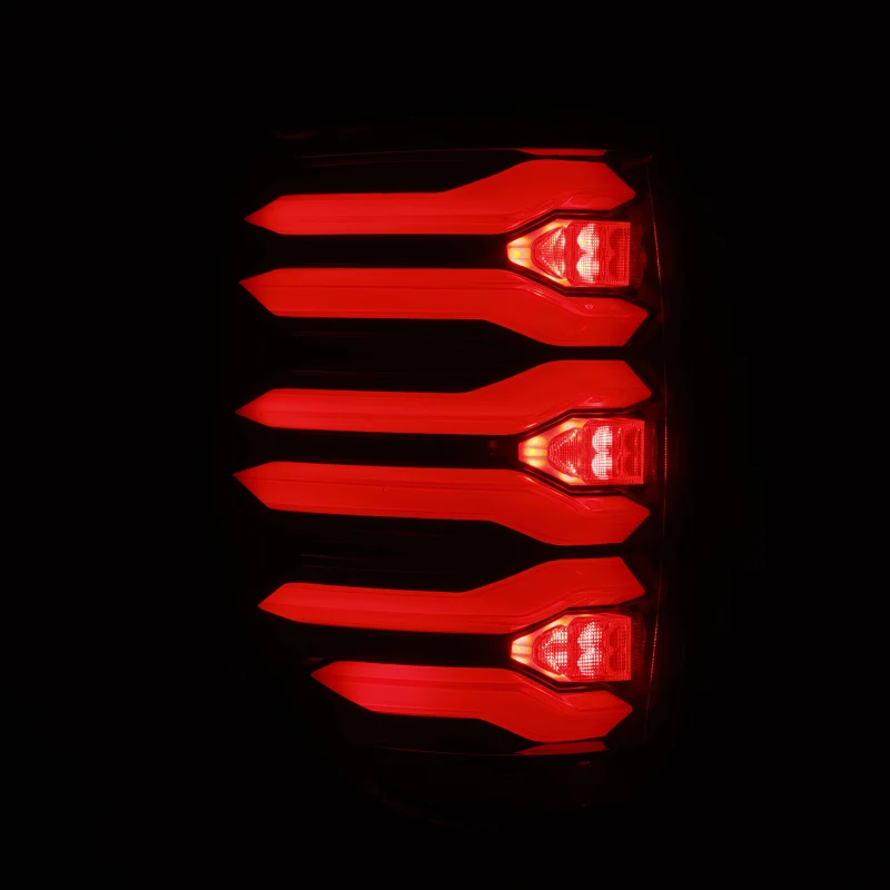 AlphaRex 09-14 Ford F150 LUXX LED Taillights - Black/Red Housing - Image 9