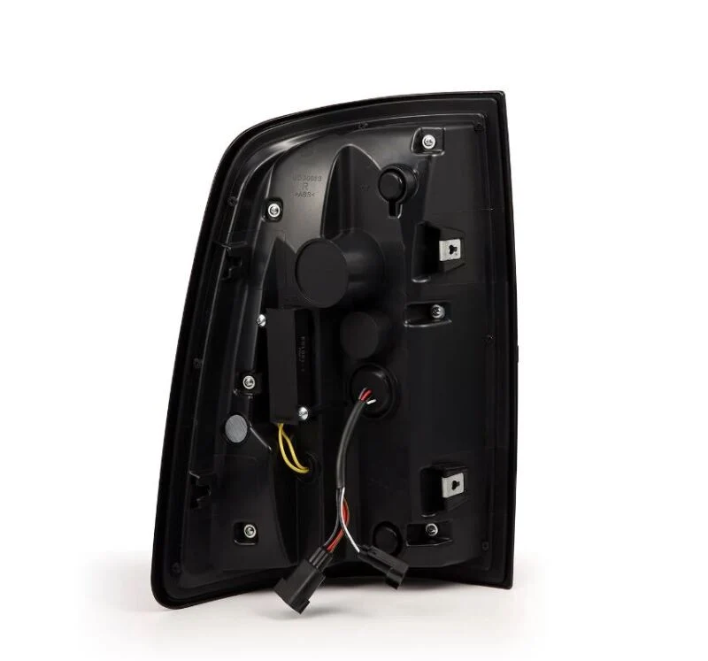 AlphaRex 09-18 Dodge RAM LUXX-Series LED Taillights Black Red w/Actv Light & SS - Image 4