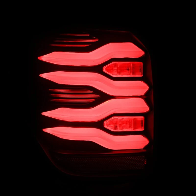 AlphaRex 10-21 Toyota 4Runner LUXX LED Taillights Blk/Red w/Activ Light/Seq Signal - Image 2