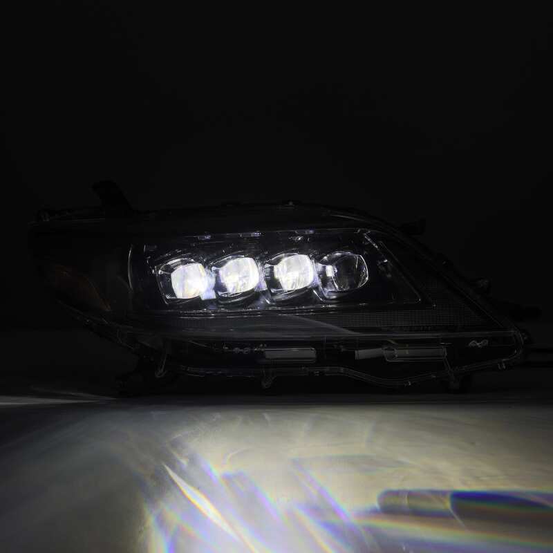 AlphaRex 11-21 Toyota Sienna LUXX LED Proj Headlights Plank Style Alpha Black w/Seq Signal/DRL - Image 3