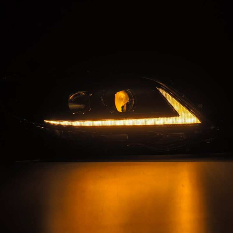 AlphaRex 11-21 Toyota Sienna LUXX LED Proj Headlights Plank Style Alpha Black w/Seq Signal/DRL - Image 7