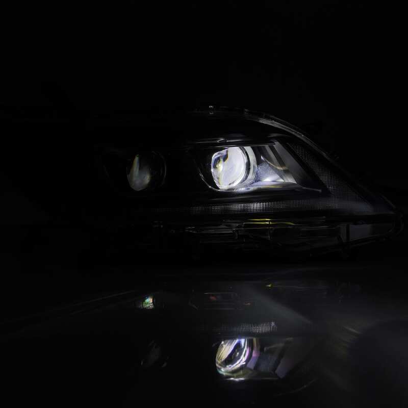 AlphaRex 11-21 Toyota Sienna LUXX LED Proj Headlights Plank Style Black w/Seq Signal/DRL - Image 5