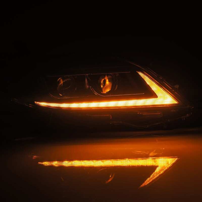 AlphaRex 11-21 Toyota Sienna LUXX LED Proj Headlights Plank Style Black w/Seq Signal/DRL - Image 7
