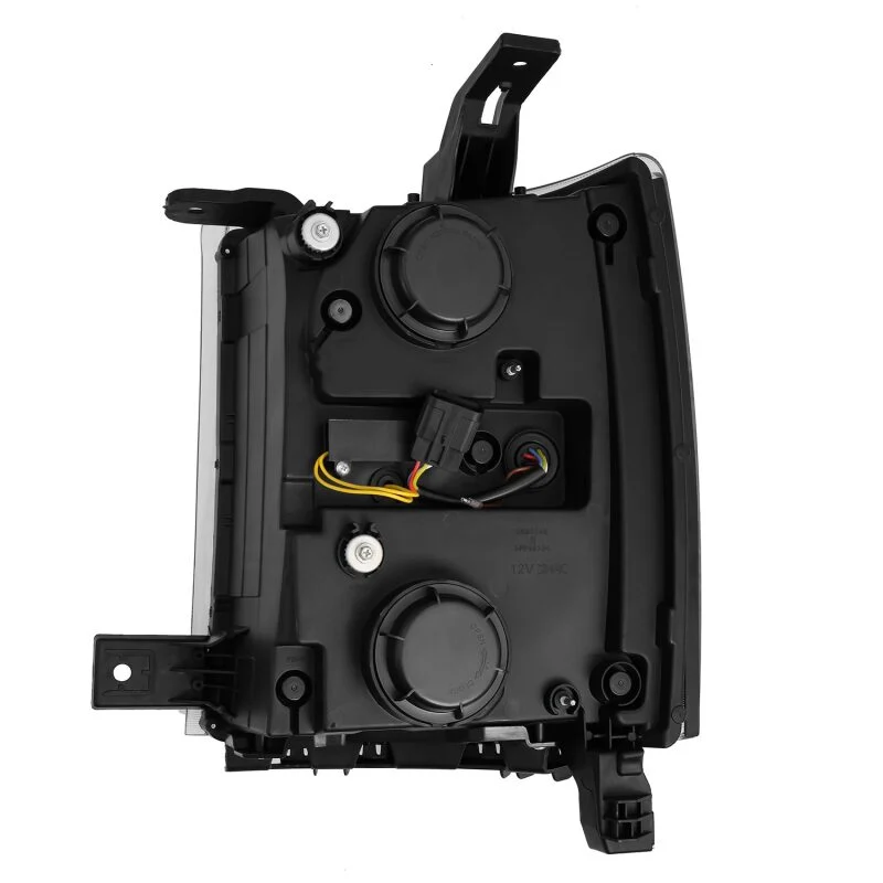 AlphaRex 14-15 Chevy 1500 PRO-Series Projector Headlights, Alpha-Black w/ Sequential Signal & DRL - Image 4