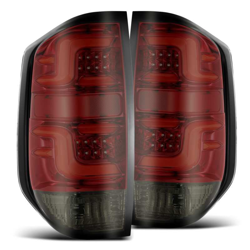 AlphaRex 14-20 Toyota Tundra PRO-Series LED Tail Lights Red Smoke - Image 2