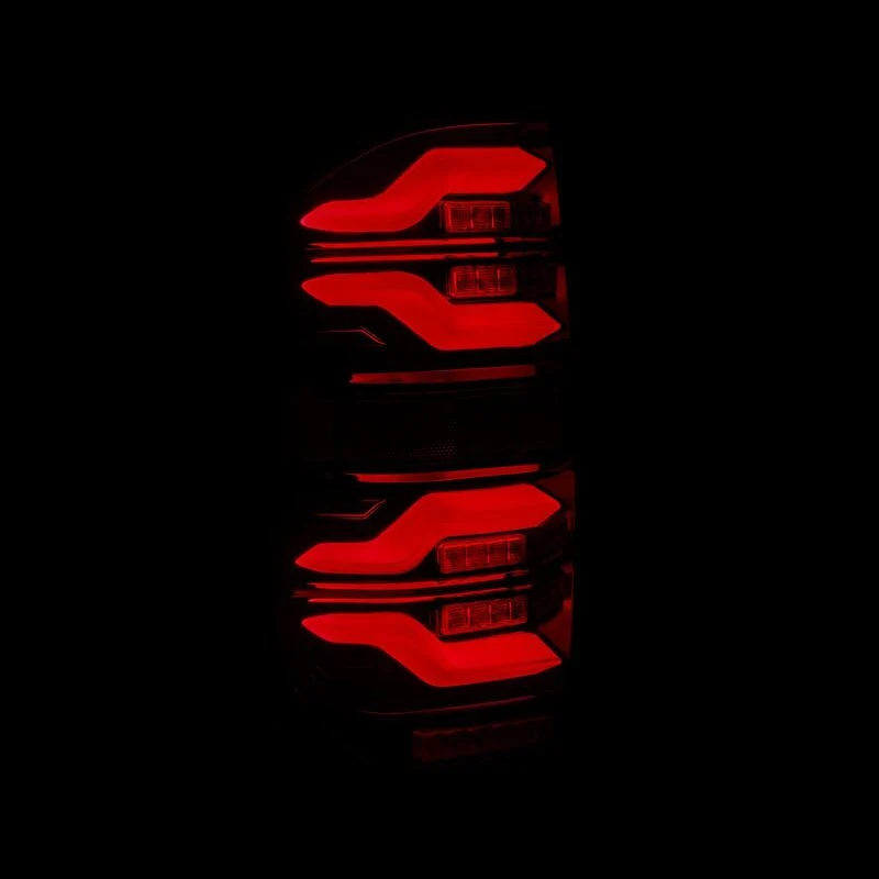 AlphaRex 14-21 Toyota Tundra LUXX LED Taillights Black/Red w/Activ Light/Seq Signal - Image 2