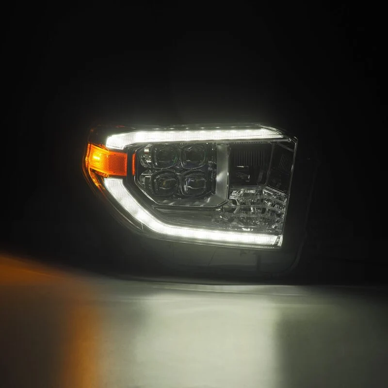 AlphaRex 14-21 Toyota Tundra NOVA LED Proj HL Chrome w/Actv Light & Seq. Sig + Switchback DRL - Image 4