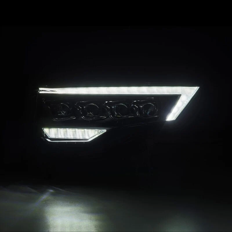 AlphaRex 14-22 Toyota 4Runner (2021 Req. Conv) NOVA LED Proj HL Blk w/Actv Light & Seq. Sig + SB DRL - Image 7