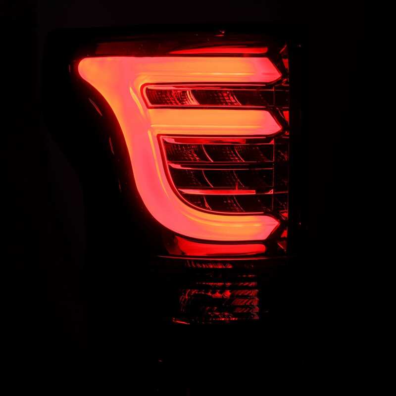 AlphaRex 15-17 Ford F-150 (Excl Models w/Blind Spot Sensor) PRO-Series LED Tail Lights Red Smoke - Image 4