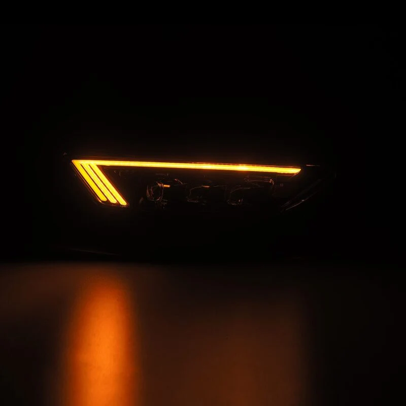 AlphaRex 15-17 Ford Mustang NOVA LED Proj HL Alpha-Black w/Activ Light/Seq. Signal + Switchback DRL - Image 3