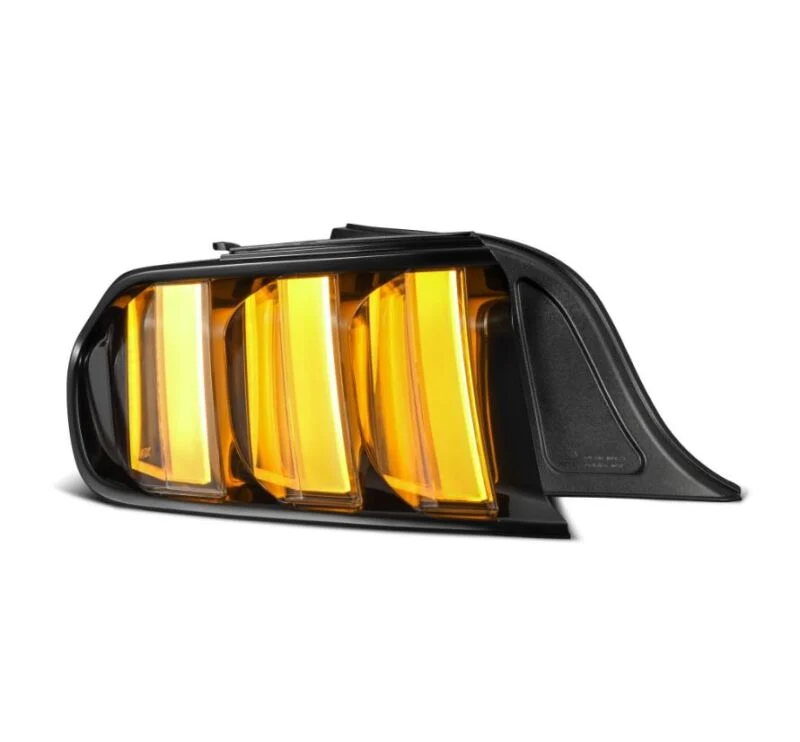 AlphaRex 15-23 Ford Mustang NOVA-Series Prismatic LED Tail Lights Black-Clear - Image 5
