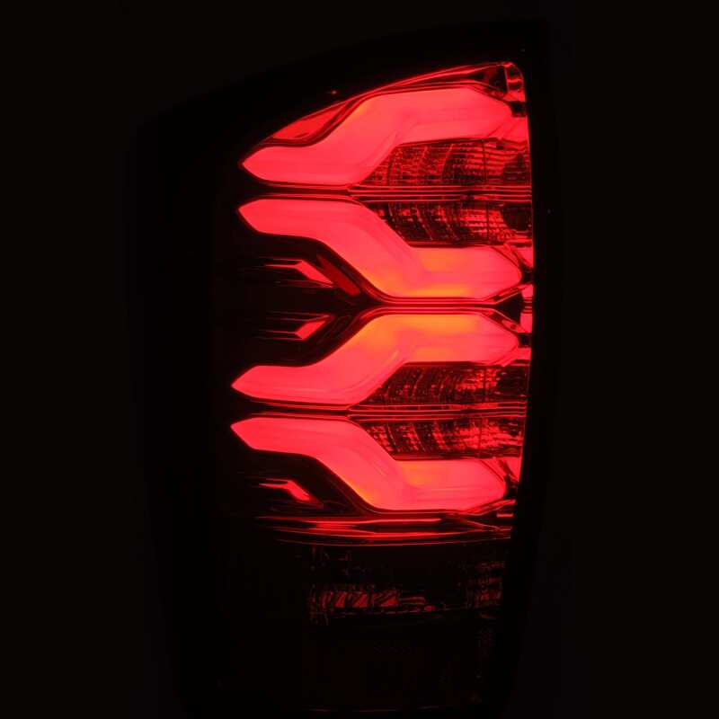 AlphaRex 16-20 Toyota Tacoma PRO-Series LED Tail Lights Red Smoke - Image 7