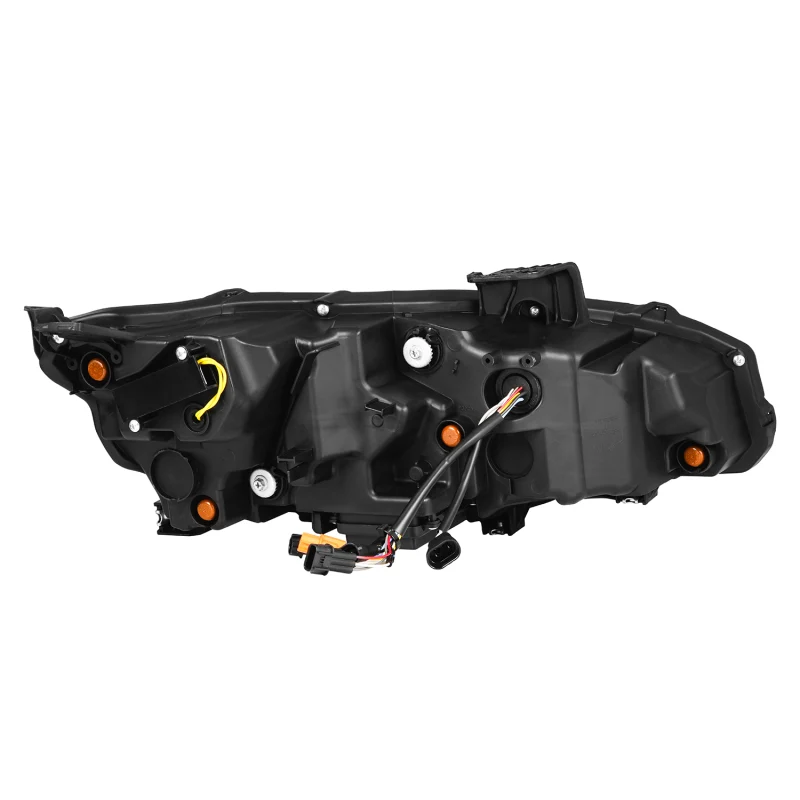 AlphaRex 16-21 Honda Civic NOVA-Series LED Proj Headlights Alpha-Black w/Actv Lgt & Seq.Sig / SB DRL - Image 6