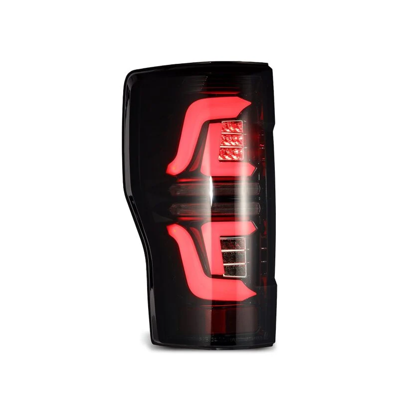 AlphaRex 17-19 Ford F250 Super Duty PRO-Series LED Tail Lights Red Smoke (w/o Blind Spot Sensor) - Image 9
