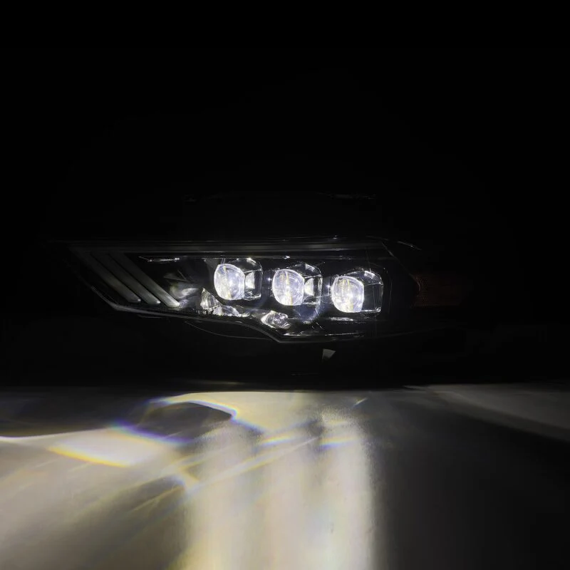 AlphaRex 18-22 Ford Mustang NOVA-Series LED Projector Headlights Alpha-Black - Image 6