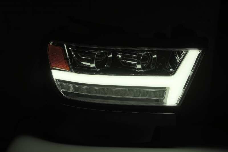 AlphaRex 19-20 Dodge Ram 1500 LUXX LED Proj Headlights Plank Chrome w/Activ Light/Seq Signal/DRL - Image 6