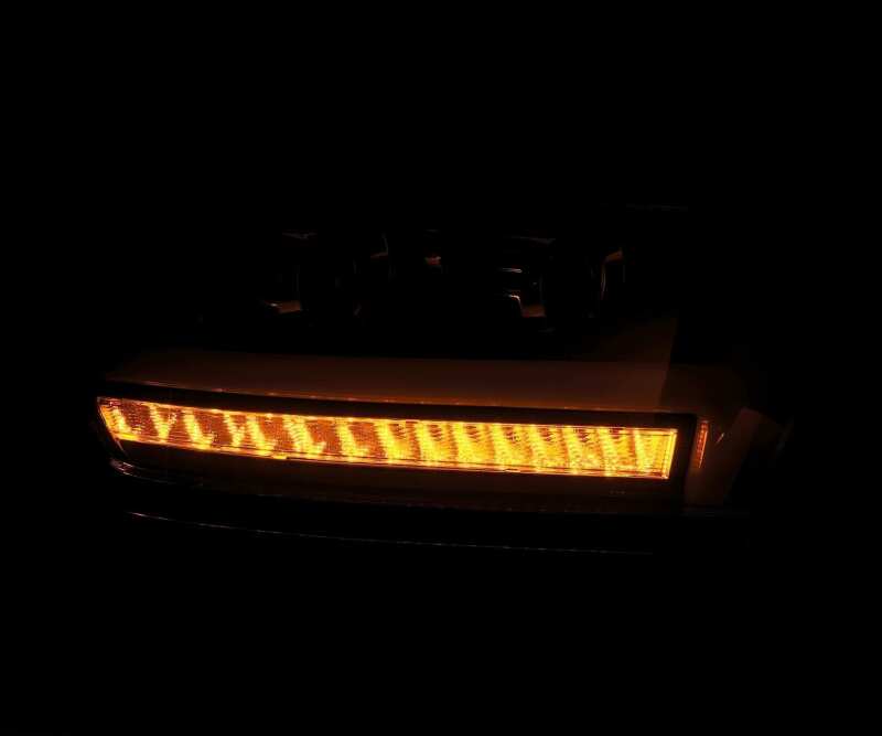 AlphaRex 19-20 Dodge Ram 1500 LUXX LED Proj Headlights Plnk Style Black w/Activ Light/Seq Signal/DRL - Image 5