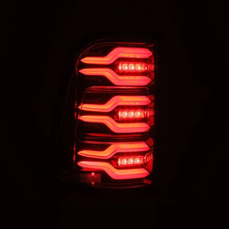 AlphaRex 19-21 Dodge Ram 1500 Luxx-Series LED Tail Lights Alpha-Black w/Activ Light/Seq Signal - Image 4