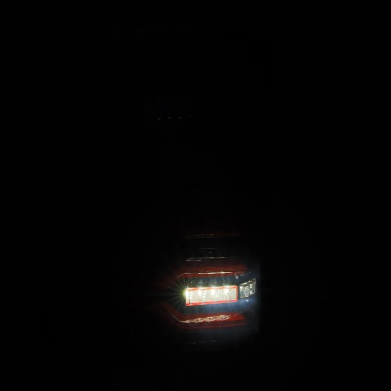 AlphaRex 19-21 Dodge Ram 1500 Luxx-Series LED Tail Lights Black/Red w/Activ Light/Seq Signal - Image 7