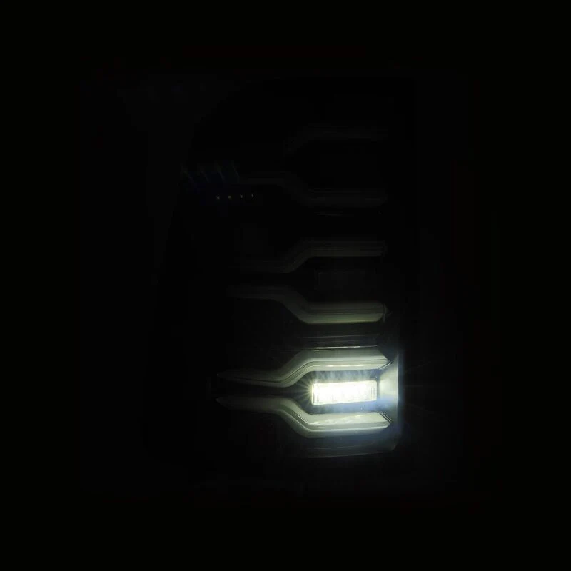 AlphaRex 19-21 Dodge Ram 1500 Luxx-Series LED Tail Lights Black w/Activ Light/Seq Signal - Image 5