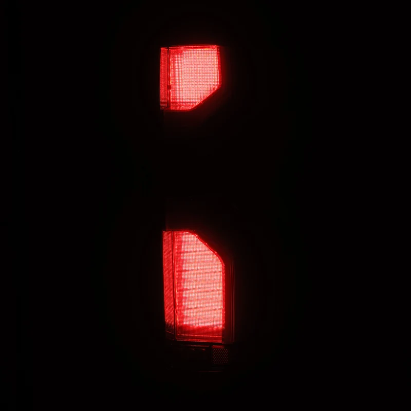 AlphaRex 19-24 Chevy Silverado 1500 / 20-24 2500HD/3500HD LUXX-Series LED Tail Lights Alpha Black - Image 8