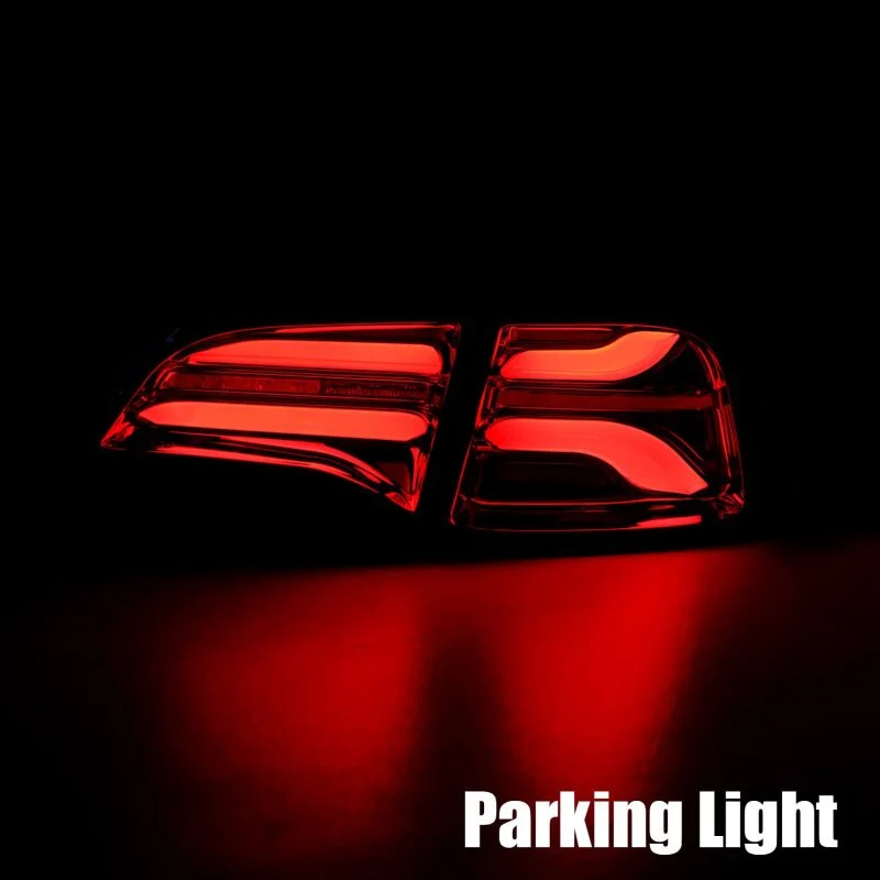 AlphaRex 20-22 Tesla Model Y PRO-Series LED Tail Lights Red Smoke w/Seq Sig - Image 7