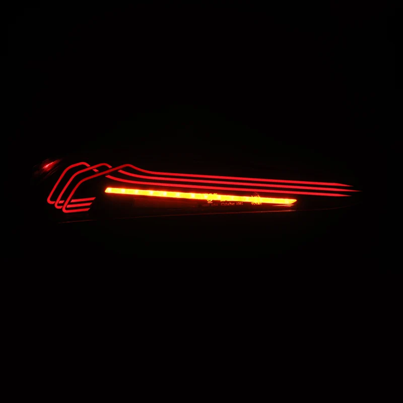 AlphaRex 20-24 Toyota Supra LUXX-Series Laser Style LED Tail Lights Black - Image 8