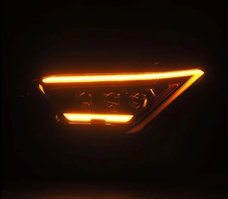 AlphaRex 2024 Toyota Tacoma NOVA-Series Projector Headlights (Pair) - Alpha-Black w/Activation Light - Image 5