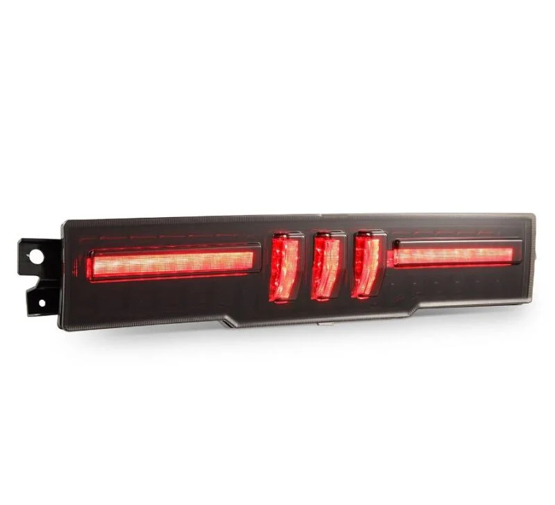 AlphaRex 21-24 Toyota GR86 / 21-24 Subaru BRZ NOVA-Series Prismatic LED Fourth Brake Light Blk Smoke - Image 2