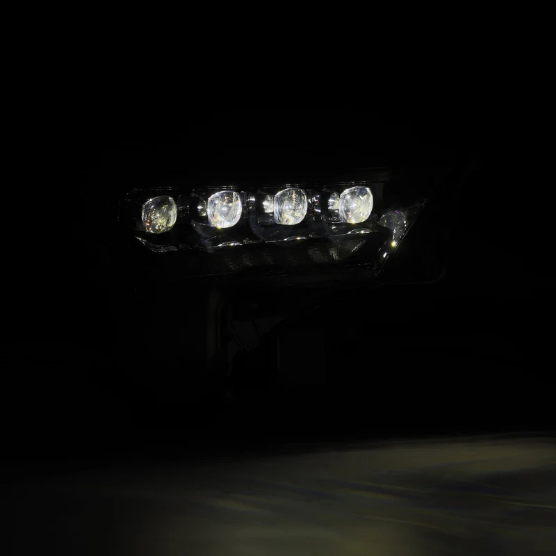 AlphaRex 22-23 Toyota Tundra NOVA-Series Headlights Alpha-Black w/Amber DRL - Req 810029 OR 810030 - Image 6